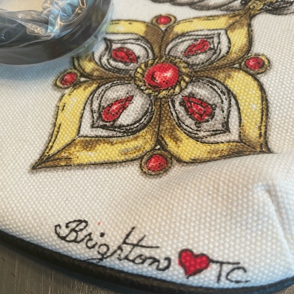 ❌SOLD❌ NWT Brighton Glitter & Go Pouch - Picture 4 of 10